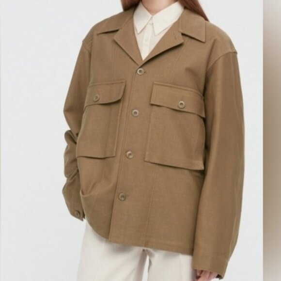 Christophe Lemaire + Uniqlo Collaboration Field Jacket Oversized Unisex - Picture 1 of 13